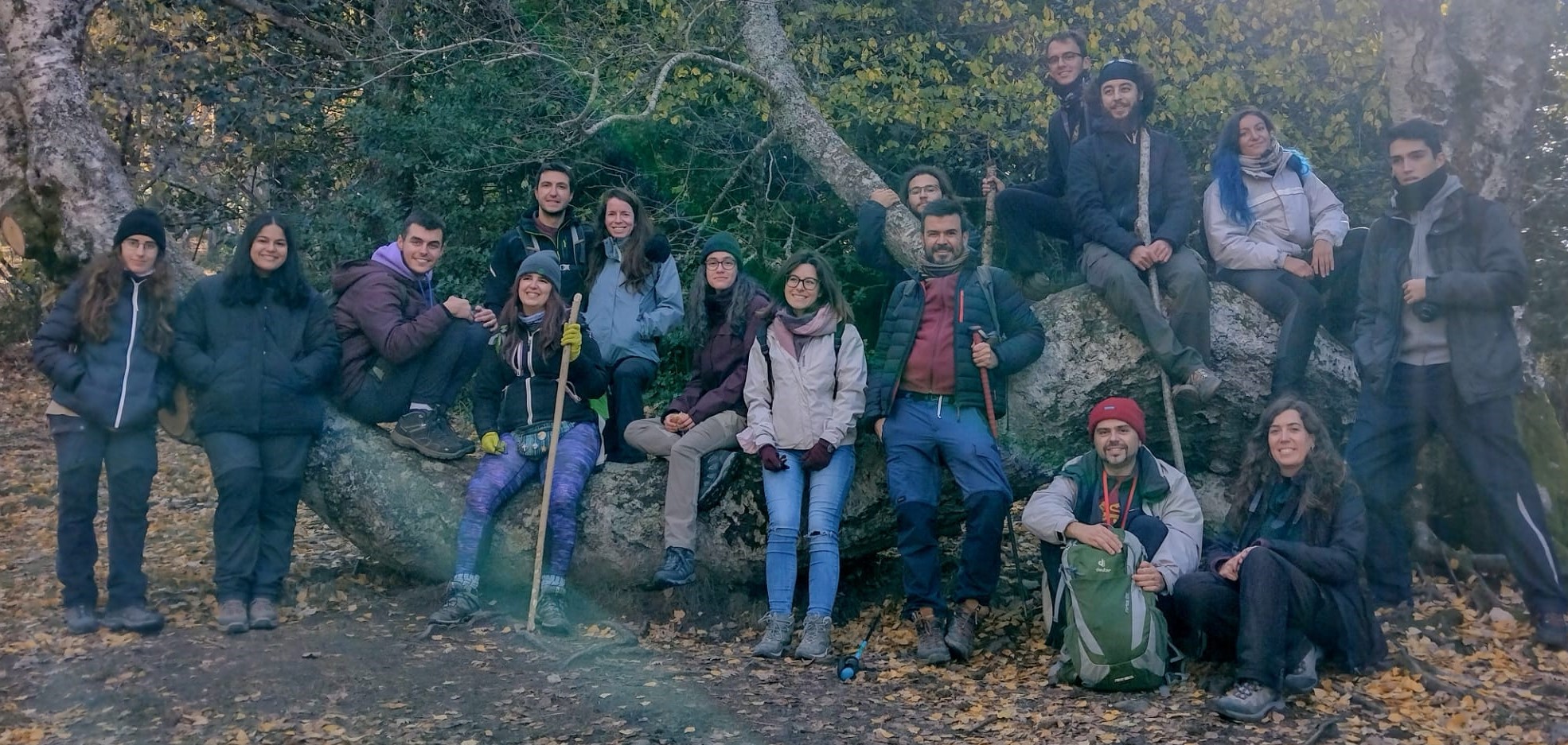 Excursión de alumnos de Análisis de la Biodiversidad Vegetal a la Dehesa Bonita de Somosierra